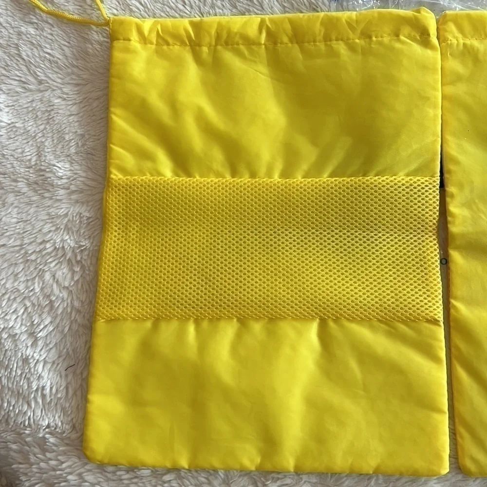 Lot of 2 Banana Bags yellow keep banana's fresh drawstring